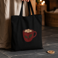Sac en toile léger pour activités festives hivernales, stock disponible permet la personnalisation de la marque pour les importateurs