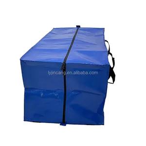 Lots Of Wholesale Multipurpose Moving Bag Large Capacity Extra Large Pe Tarpaulin Woven shopping Bags