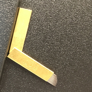 0,25mm en forma de U de agujas de tatuaje de <span class=keywords><strong>cejas</strong></span> maquillaje permanente Microblading hoja <span class=keywords><strong>para</strong></span> 3D Manual Microblading pigmentos - Product Image 5