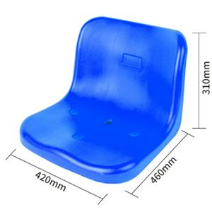 Asientos de Plástico para Estadios con Respaldo Central Hueco Moldeado por Soplado, Sillas Fijas para Tribunas al por Mayor - Product Image 3