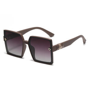 Gafas de sol polarizadas TAC con montura cuadrada de estilo europeo para mujer, protección UV400, montura negra de PC, gafas de sol de clase 2 - Product Image 4