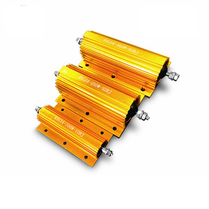 1000W rx24 wirewound điện trở 6R 47r 22R 5R 6R 15R 10R 1R 6.8r 4R 20R <span class=keywords><strong>0.1r</strong></span> dẫn tải vàng nhôm phanh hiệu quả cao - Product Image 1
