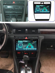 Reproductor de radio para coche con chip inalámbrico 5G WIFI 6 para <span class=keywords><strong>Audi</strong></span> <span class=keywords><strong>A6</strong></span> <span class=keywords><strong>C5</strong></span> 1997-2004 navegación GPS BT5.4 Android Auto inalámbrico Carplay 4G LTE - Product Image 2