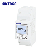 Compteur d'électricité intelligent monophasé multifonctionnel numérique RS485 Modbus RTU SDM230M, homologué MID
