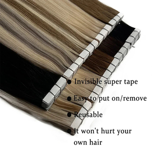 Extensiones de Cabello Remy Slavic Genius Premium 100%, Doble Trama, Color <span class=keywords><strong>Rubio</strong></span> # Extensiones de Cabello 613 Cortables, Planas y sin Costuras, Venta al Por Mayor Directa de Fábrica - Product Image 2