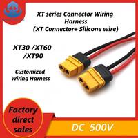 Connecteurs USB mâles banane XT30U-M à courant élevé, étanches IP67, pour batteries d'avionique, avec câble d'extension de 10 cm et boîtier en nylon