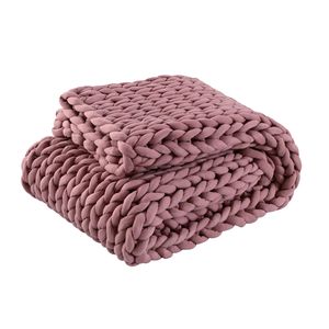 <span class=keywords><strong>Couverture</strong></span> lestée en gros de gros fil de tricot avec <span class=keywords><strong>couverture</strong></span> de <span class=keywords><strong>gravité</strong></span> tissée douce de remplissage de noyau - Product Image 1