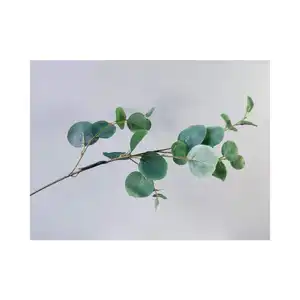 Vente chaude longue Eucalyptus fleurs artificielles en vrac utilisé pour la décoration de mariage