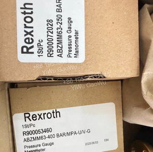 เกจวัดแบบเติมน้ำมันรุ่นดั้งเดิม R900053460, ของใหม่เอี่ยม R900053460 ABZMM63-400BAR/MPA-U/V-G - Product Image 3