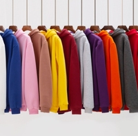 Sudadera con Capucha de Forro Polar de Alta Calidad con Logotipo Personalizado YKH de 330 G/M², Sudadera con Capucha de Manga Larga Colorida para Hombre