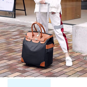 <span class=keywords><strong>Sac</strong></span> de voyage <span class=keywords><strong>à</strong></span> roulettes unisexe léger pour courtes distances, grande capacité, <span class=keywords><strong>sac</strong></span> <span class=keywords><strong>à</strong></span> <span class=keywords><strong>main</strong></span>, bagage <span class=keywords><strong>à</strong></span> roulettes pivotantes - Product Image 3