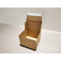 Vente en gros directe d'usine de boîte d'avion extra dure emballage en papier carton express avec impression couleur de matériaux recyclés UV