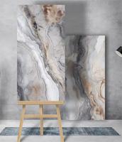 1220x2440mm/2800mm conception personnalisée impression UV feuille de marbre panneau mural feuille de marbre PVC