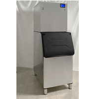 Machine à glaçons commerciale FeiPuLi 100 kg à faible bruit, refroidissement par air, avec grand réservoir de glace