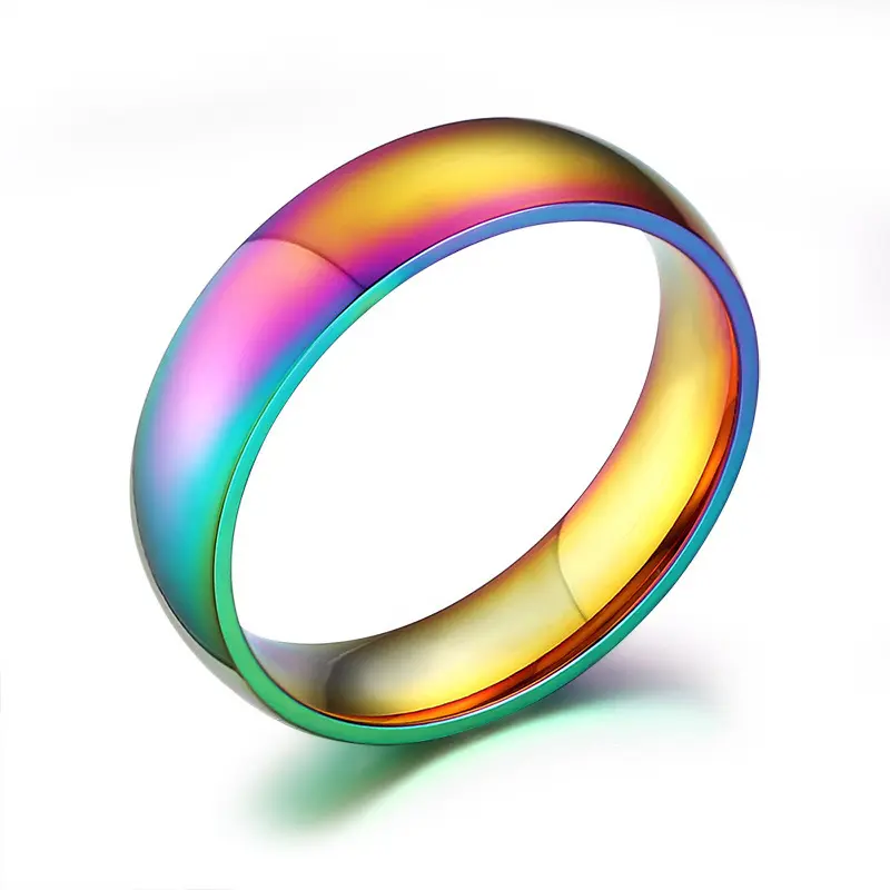 Обручальное кольцо настроение гематитовые кольца цвета означает оптовые кольца для женщин ювелирные изделия из нержавеющей стали