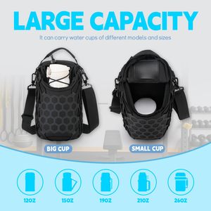 Petit sac de sport magnétique pour hommes et femmes avec aimants puissants, porte-bouteille d'eau magnétique multi-tailles pour le sport et les voyages - Product Image 4