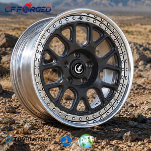 Juego de Llantas Forjadas Beadlock de 17-18-20 Pulgadas 6x139.7 Personalizadas para <span class=keywords><strong>Bronco</strong></span> Ranger, Nuevas Llantas de Aleación de Alto Rendimiento - Product Image 4