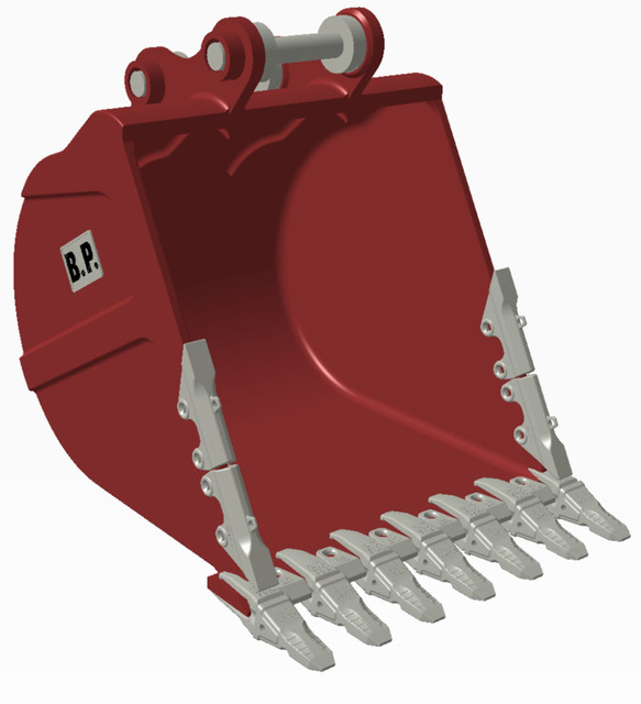 0.8m3 Excavator Bucket extra Heavy Duty Type Used Mini Excavator Bucket