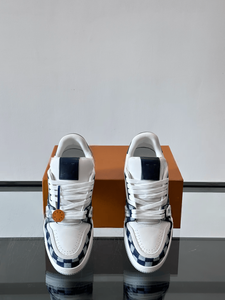 Chaussures de sport et de loisirs tendance pour hommes, nouvelle collection, confortables et respirantes, motif damier, style rétro, avec empiècements Danning - Product Image 5