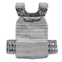 Gilet tactique de combat découpé au laser, système MOLLE, gilet tactique personnalisé