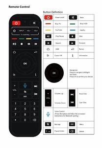 รีโมทคอนโทรลเสียง RC-200 ใหม่สำหรับซูเปอร์บ็อกซ์ ซูเปอร์ S5 MAX,S3,S4 PRO - Product Image 3