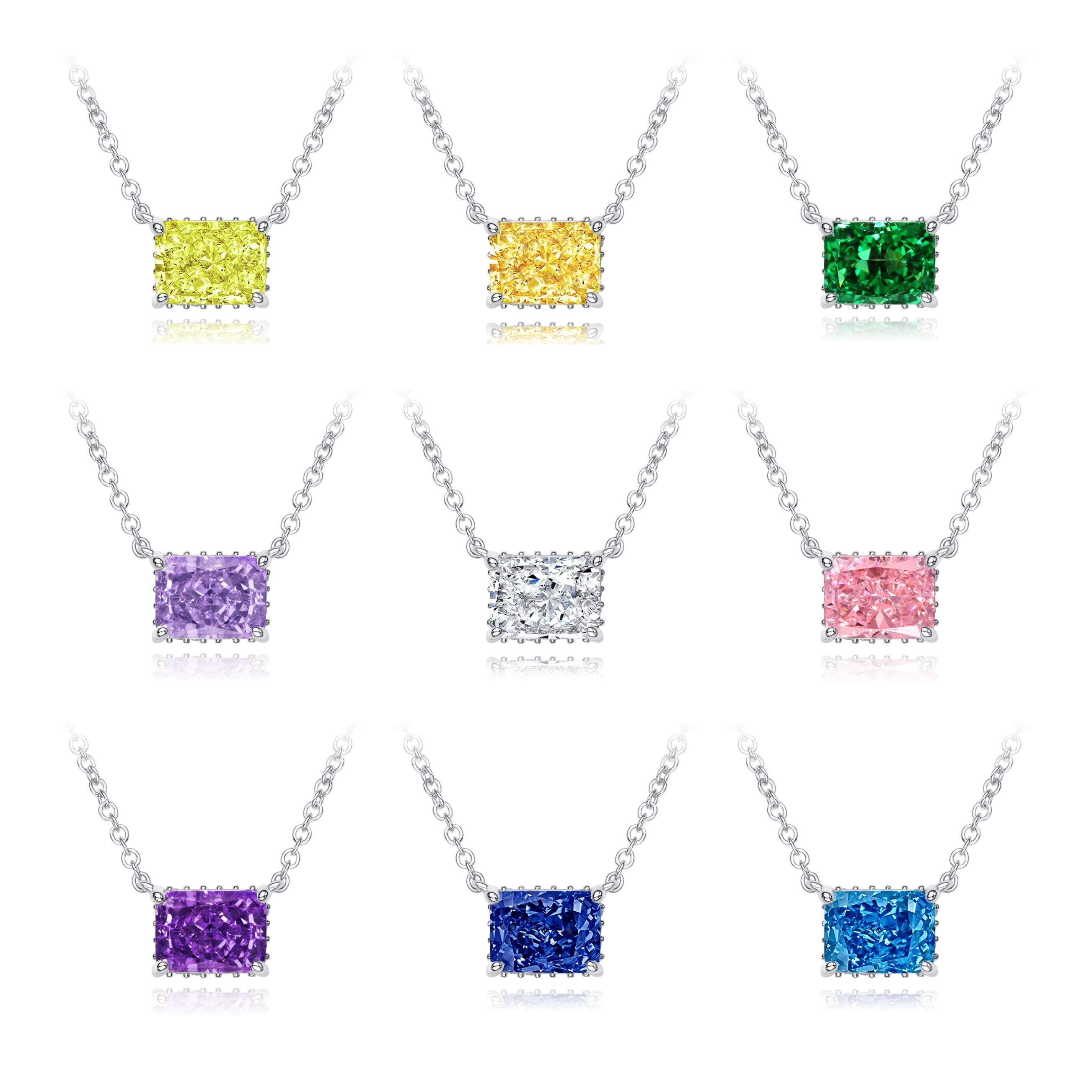 ■ENGBROX■ silver925 sandy ring necklace EBNL25032SV Silver Necklaces for Women - Stylish Circle Design, Cz Stone