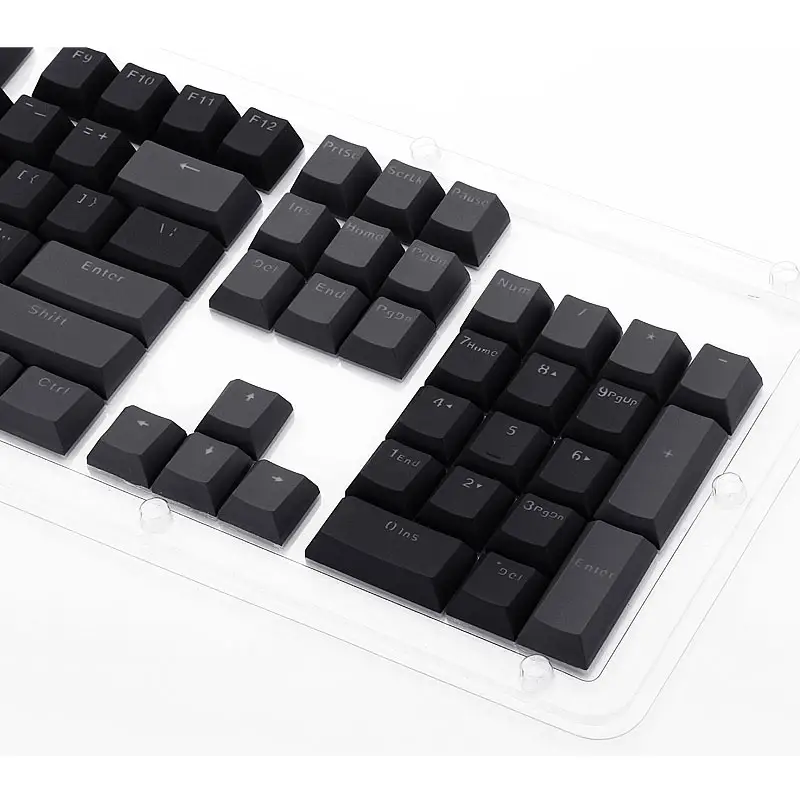 Vendita diretta in fabbrica copritasti di alta qualità set in metallo colorato interruttore meccanico personalizzato per tastiera keycaps PBT in resina fai da te