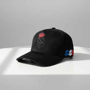 Gorras <span class=keywords><strong>de</strong></span> Béisbol Personalizadas con Logotipo Bordado, Forro <span class=keywords><strong>de</strong></span> Satén, Gorra <span class=keywords><strong>de</strong></span> Béisbol <span class=keywords><strong>de</strong></span> 5 Paneles, Gorras Son of God Black Baez - Product Image 1