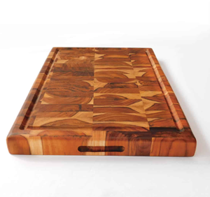 Bloques de Madera de Grano Vertical para Carnicero con Ranuras para Jugos - Product Image 6