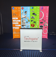 Stand de Exhibición para Ferias Comerciales, Estante de Exhibición, Mesa para Eventos Empresariales, Promoción de Marca y Exhibición de Productos