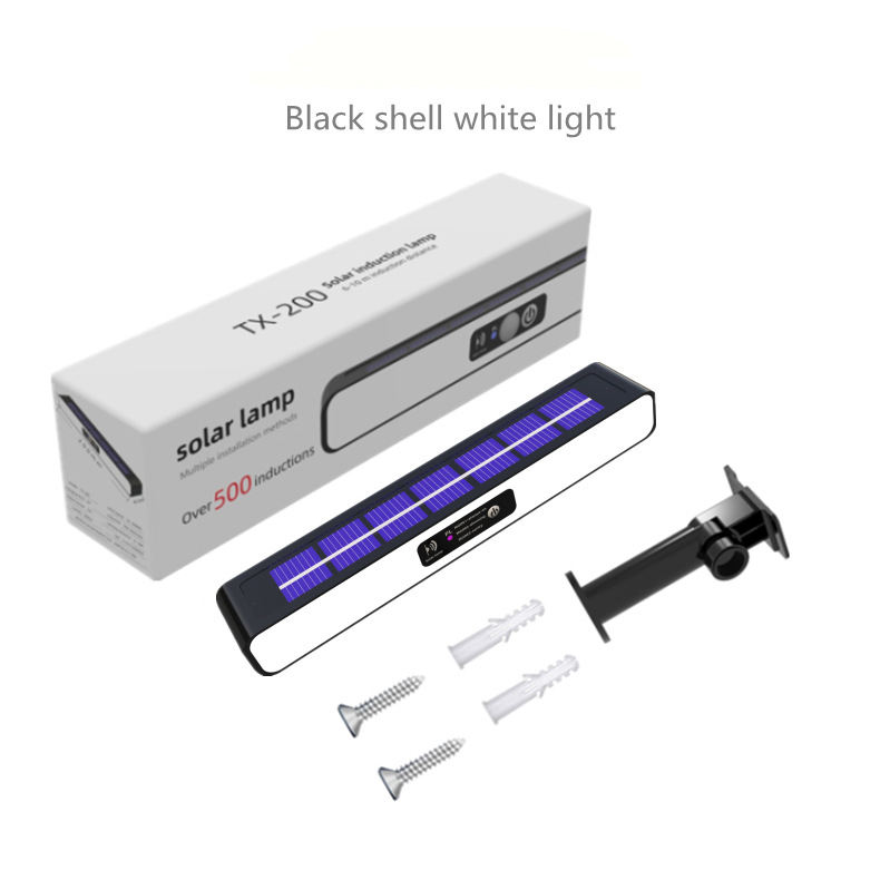 Coque noire, lumière blanche.