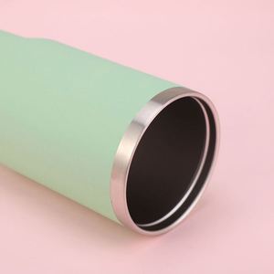 Vaso térmico de acero inoxidable de doble pared con aislamiento al vacío de 20oz y 30oz, nuevo, para exteriores, con tapa abatible y tapa para pajita, para tazas y botella de agua caliente - Product Image 4