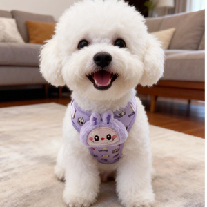 Pettorina e guinzaglio per cani Labubu, speciale per cani di piccola taglia come Teddy, cinturino pettorale, catena per cani, guinzaglio per passeggiate - Product Image 1