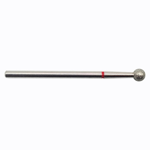 4.0mm Ball Shape Diamond Nail <b>Drill</b> <b>Bit</b> for Cuticle Cleaning Manicure Electric Nail File Accessory - Product Image 3