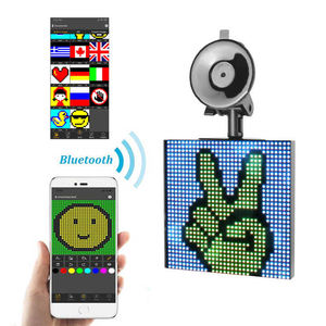 <strong>Wholesale</strong> Devil's Eye LED Display Screen Truck Lights Saudi Arabia Car Advertising 32x32 Pixel APP Cellphone Control New - Product Image 1