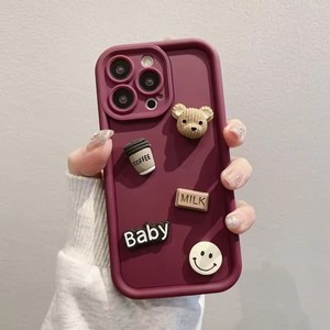 Coffee Bear 16 Soft 3D Tpu custodia per Apple per <span class=keywords><strong>Iphone</strong></span> 15pro <span class=keywords><strong>Xs</strong></span> Max 14 15 16 <span class=keywords><strong>Cover</strong></span> <span class=keywords><strong>protettiva</strong></span> per cellulare sottile - Product Image 4