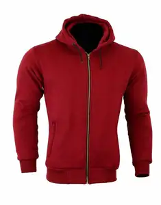 Moto Moto Protection CE Fabriqué avec Doublure Polaire à Capuche Meilleur Design Polaire à Capuche Doublure Biker - Product Image 1
