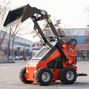 รถตักล้อยางขนาดเล็กพร้อมอุปกรณ์จับจับ ขายดี - Product Image 2