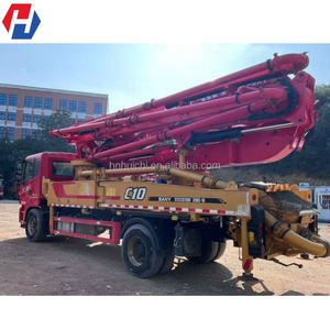 รถปั๊มคอนกรีตติดตั้งบนรถบรรทุกยี่ห้อซานี่ ขนาด 39 เมตร เครื่องยนต์ดีเซล 229 กิโลวัตต์ มาตรฐานยูโร 6 หมุนได้ 360 องศา ผลิตภาพการทำงาน 120 เมตร/ชม. เหมาะสำหรับงานก่อสร้างในเมือง/ชนบท - Product Image 2