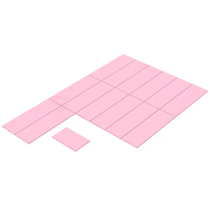 Almohadilla térmica Gpu y disipador de calor 12,8 W/Mk 85X45Mm 0,5 Mm/1,0 Mm <span class=keywords><strong>tarjeta</strong></span> Gpu no conductora almohadilla térmica de refrigeración por agua <span class=keywords><strong>Ps4</strong></span> Pro con Ahisive - Product Image 1