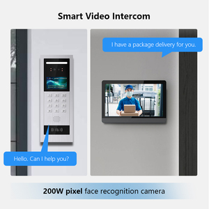 <span class=keywords><strong>Videoportero</strong></span> con Reconocimiento Facial TCP/<span class=keywords><strong>IP</strong></span>, Cámara de Puerta, Desbloqueo de Entrada, <span class=keywords><strong>Videoportero</strong></span> para Múltiples Apartamentos, Sistema de Intercomunicación - Product Image 4