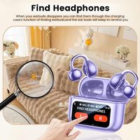 Casque Bluetooth OEM avec fonction de traduction, prise en charge de 120 langues, écouteurs sans fil avec écran tactile pour un usage quotidien