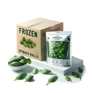 Premium Quality Nutritious Frozen Spinach Wholesale Frozen Spinach Balls For Healthy Snacks