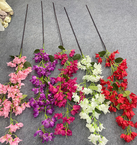 Bougainvillea a Ramo Lungo 118/96CM, <span class=keywords><strong>Fiori</strong></span> a Triangolo, <span class=keywords><strong>Fiori</strong></span> di Bougainvillea per Decorazioni da Giardino e Matrimoni - Product Image 6