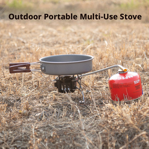 Réchaud de camping multifonctionnel compatible avec les cartouches de gaz essence, diesel et alcool <span class=keywords><strong>pour</strong></span> la cuisson en pique-nique - Product Image 4