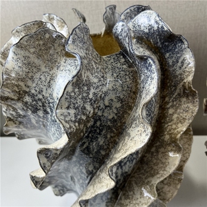 Jarrón de Cerámica de Diseño Nórdico Hecho a Mano, Jarrones de Cerámica Modernos y Antiguos Únicos para Decoración del Hogar, Jarrón Alto para Arreglos Florales al por Mayor - Product Image 5