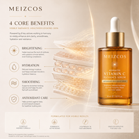 Sérum Visage Éclaircissant Vitamine C OEM ODM Marque Privée Acide Hyaluronique Niacinamide Rétinol Antioxydant Soin de la Peau 30ml