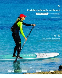 <span class=keywords><strong>Planche</strong></span> de paddle gonflable <span class=keywords><strong>pour</strong></span> débutants, <span class=keywords><strong>planche</strong></span> SUP <span class=keywords><strong>pour</strong></span> le surf aquatique, loisirs, transport facile, <span class=keywords><strong>planche</strong></span> épaissie <span class=keywords><strong>pour</strong></span> une personne - Product Image 4