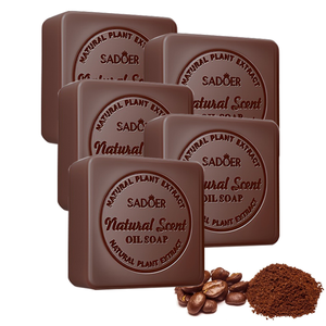 Savon Artisanal au Café et Huiles Essentielles Naturelles – Contrôle du Sébum et Nettoyant – Vente en Gros - Product Image 1