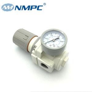 <span class=keywords><strong>Prix</strong></span> usine AR4000-04 G1/2 d'oxygène gaz soupape de réduction de pression Pneumatique Régulateur de Pression avec manomètre - Product Image 4